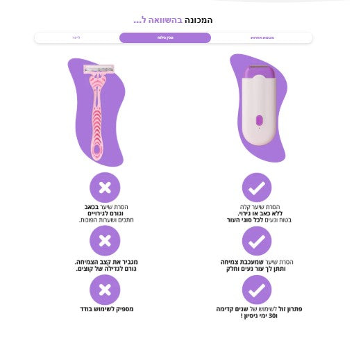 מכשיר להסרת שיער