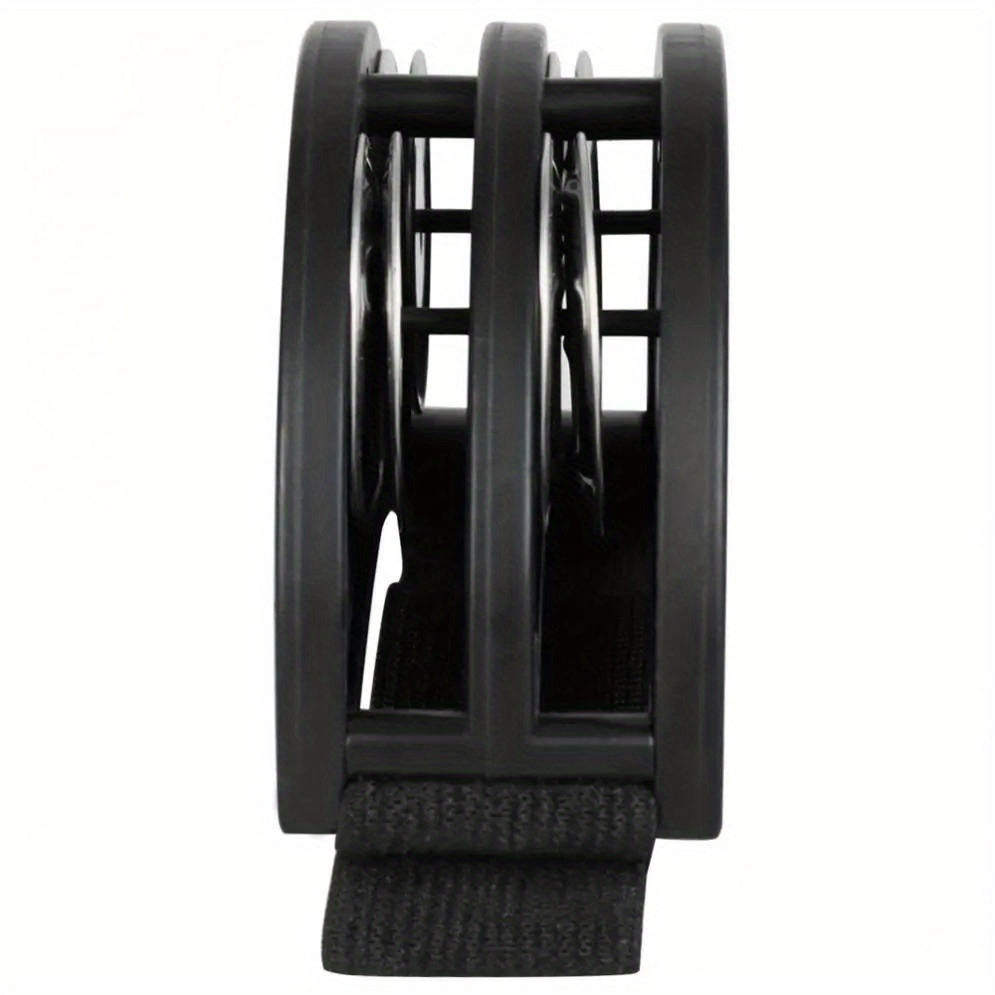 🎶 Double Row Foot Tambourine – Percussion Accessory for Cajón & Acoustic Drums - All you need