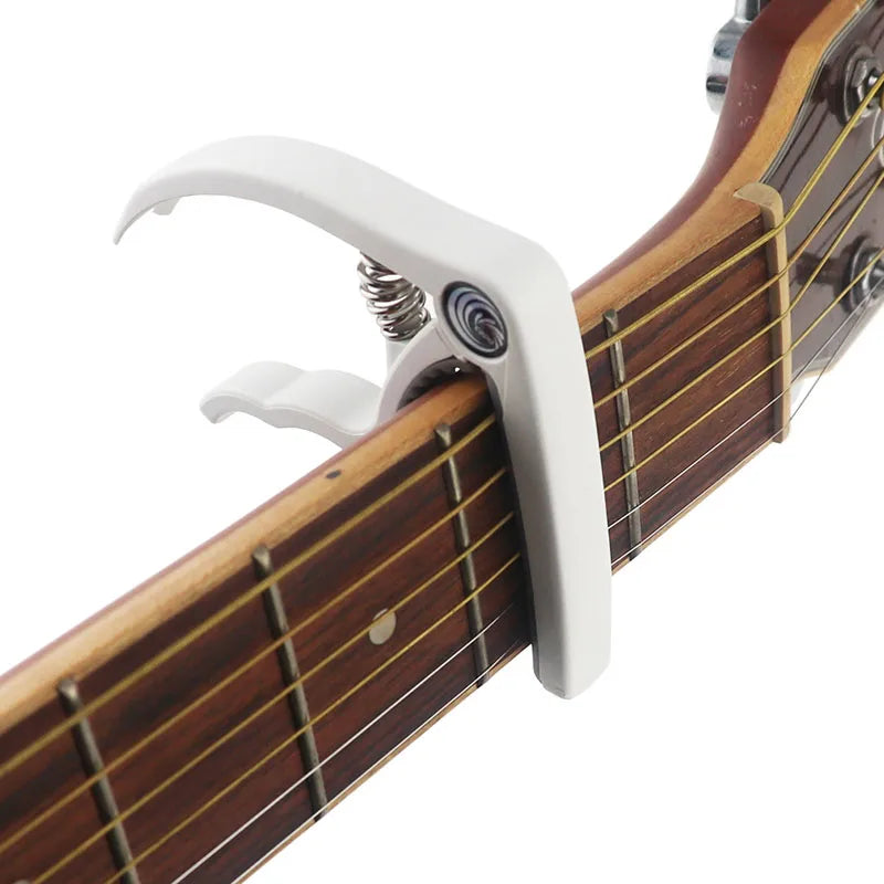 Universal Quick-Change Guitar Capo – Lightweight Ergonomic Clamp - All you need