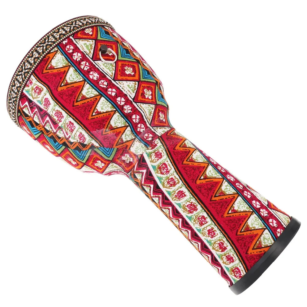 Professional African Djembe Drum – Wooden Handcrafted Percussion Instrument for Rhythm Practice & Musical Expression (4", 6", 8.5") - All you need