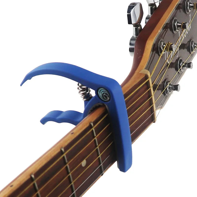 Universal Quick-Change Guitar Capo – Lightweight Ergonomic Clamp - All you need