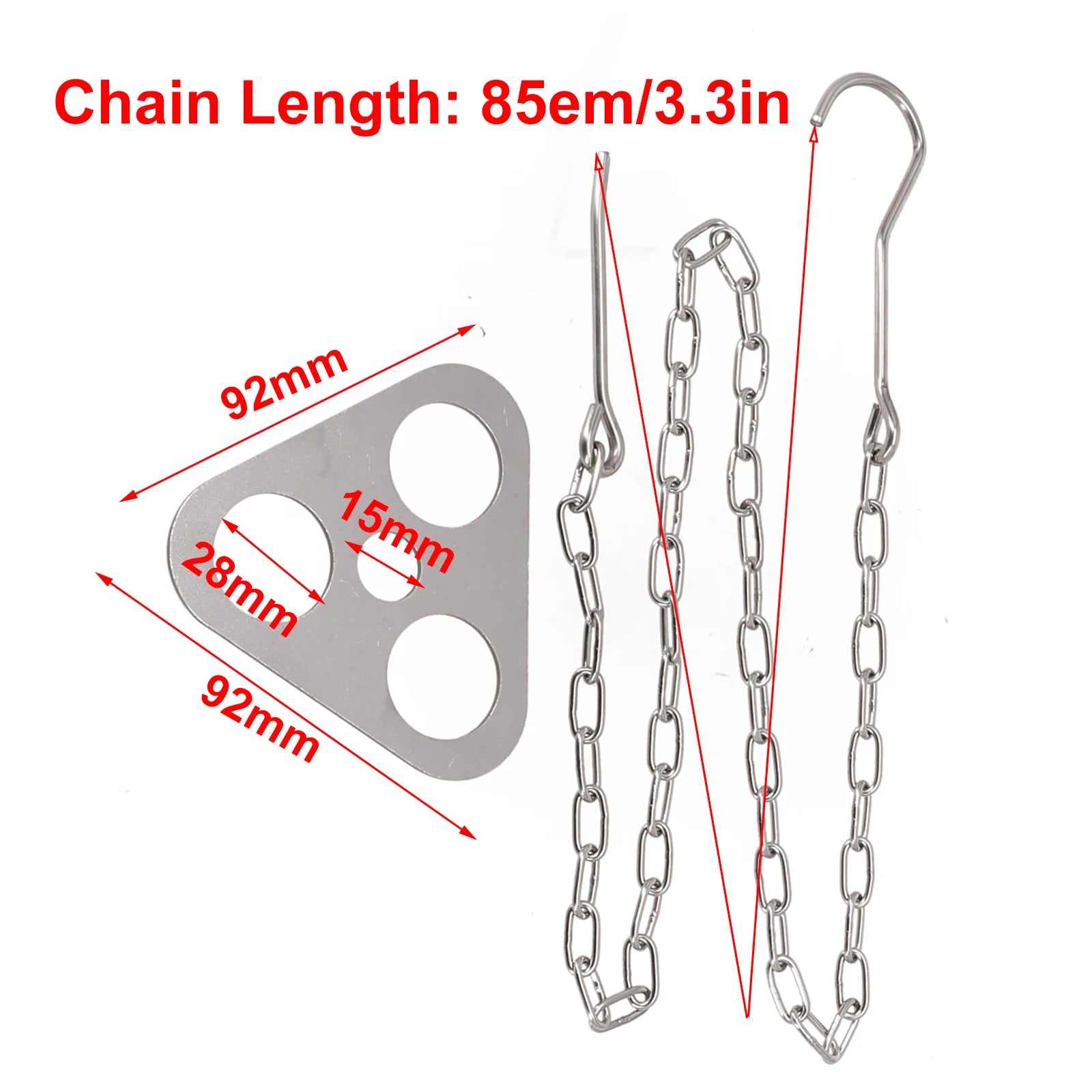 Adjustable Stainless Steel Hanging Tripod – For Campfire Cooking, Picnic Use & Outdoor Gear Suspension - All you need