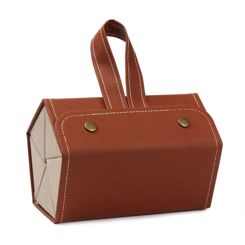๐งณ Portable Folding Glasses Organizer โ Multi-slot PU Leather Case for Sunglasses & Eyewear - All you need