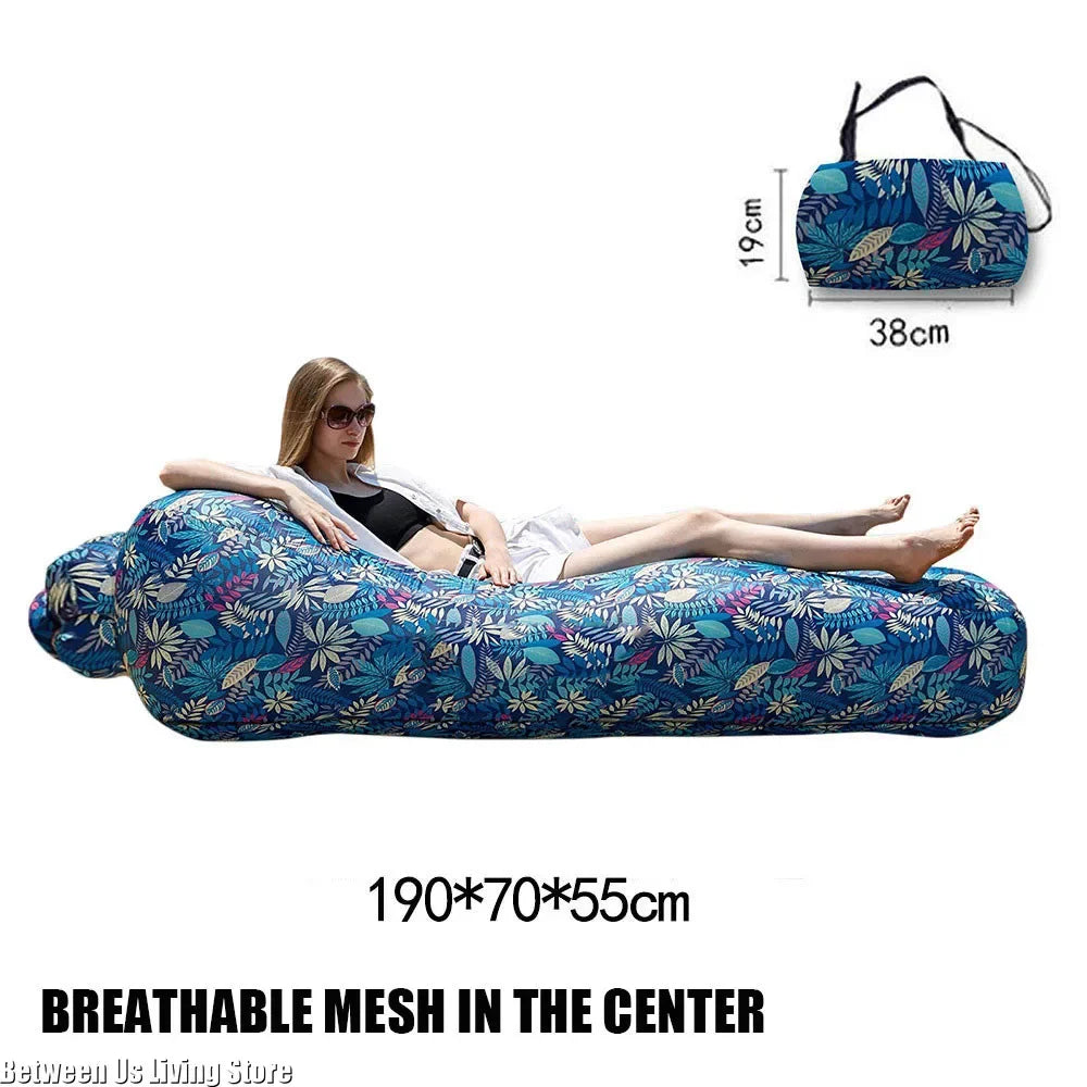 ๐๏ธ Premium Inflatable Sofa Bed โ Wide, Stable & Quick Setup for Outdoor & Indoor Use - All you need