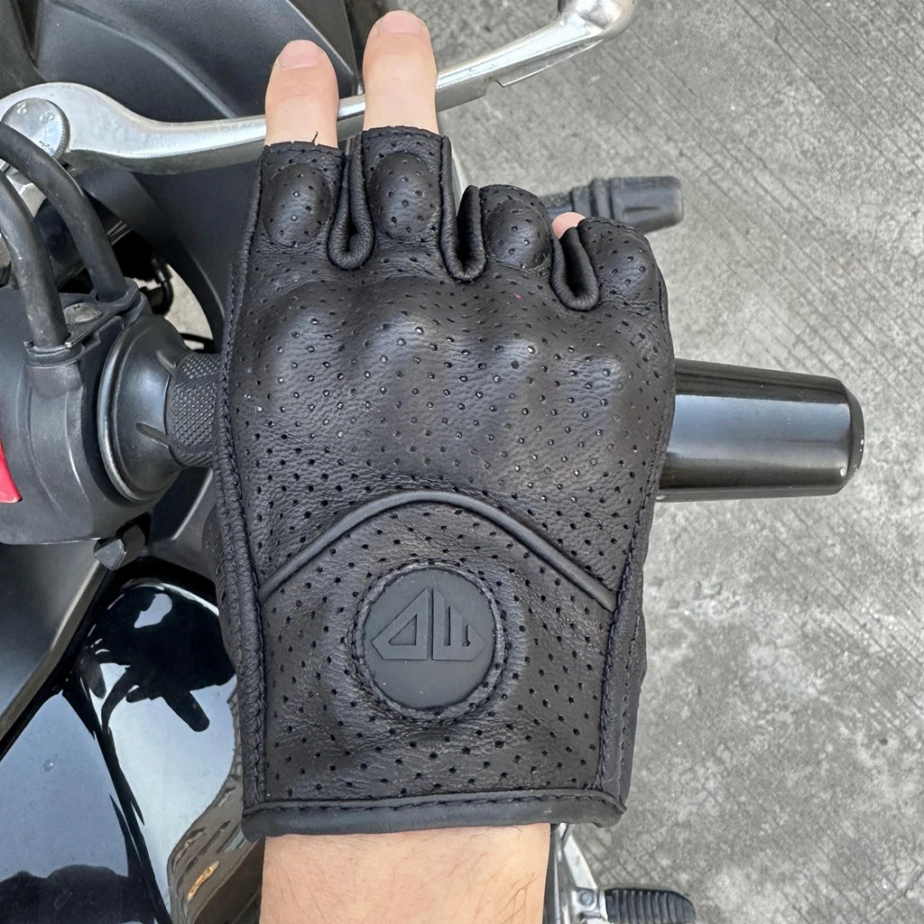 ๐งค Leather Half-Finger Motorcycle Gloves โ Technical Overview - All you need
