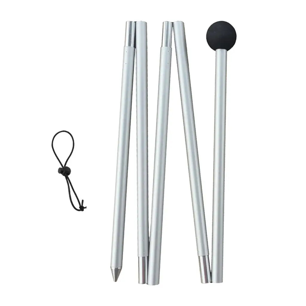 Telescopic Aluminum Tent Poles – Adjustable Folding Rods for Tarp, Canopy, and Shelter Setup - All you need