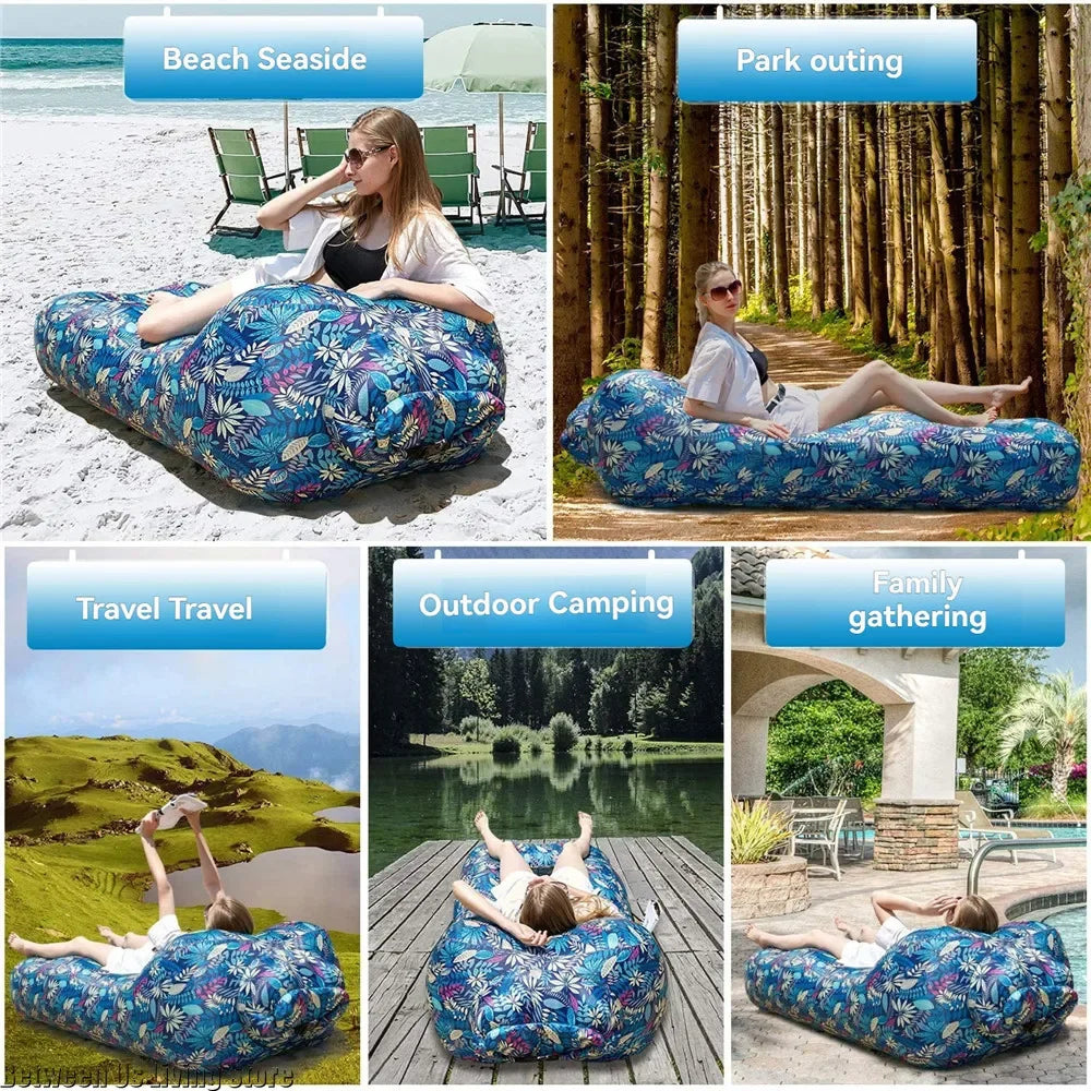 ๐๏ธ Premium Inflatable Sofa Bed โ Wide, Stable & Quick Setup for Outdoor & Indoor Use - All you need