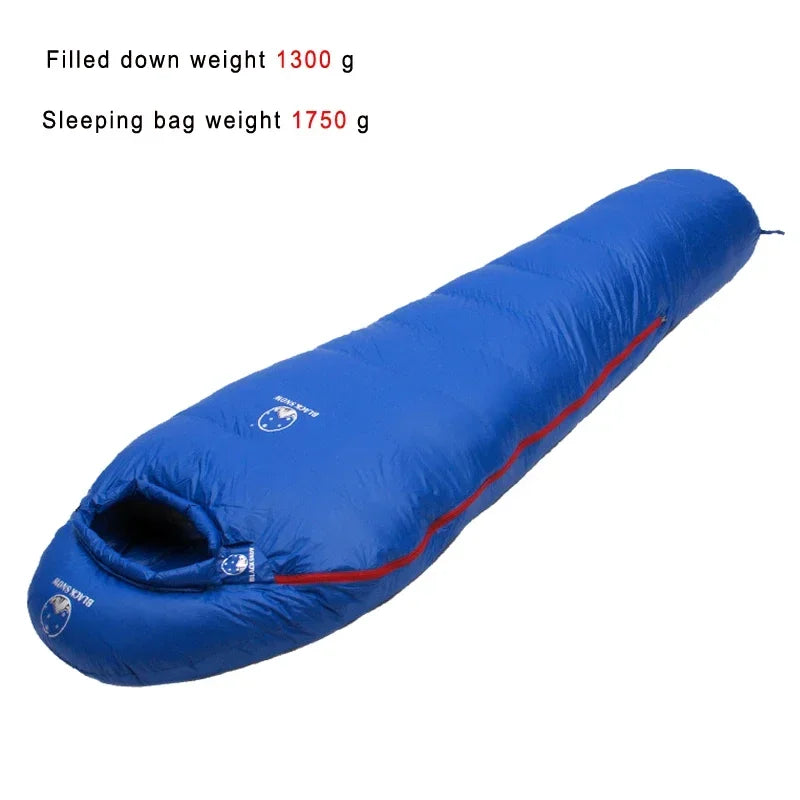 White Goose Down Mummy Sleeping Bag — Multi-Season, Four Thickness Levels, Compact & Thermal - All you need