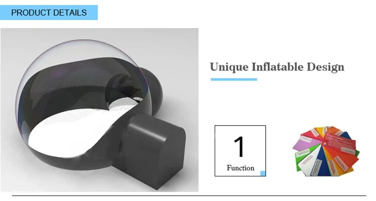 Outdoor Inflatable Transparent Bubble Tent – Dual-Room Structure for 3–4 - All you need