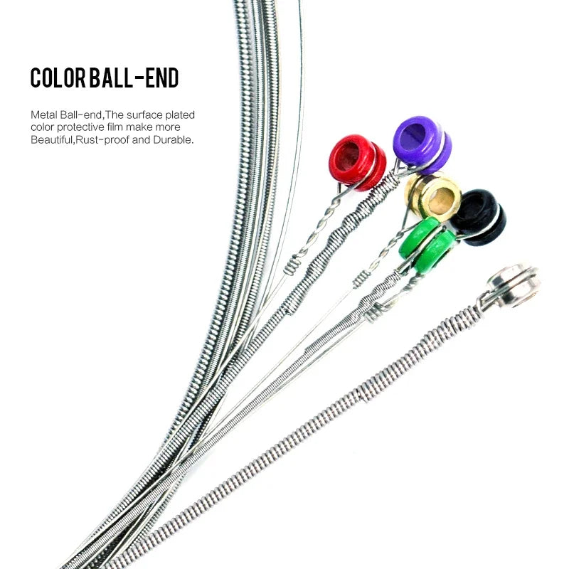 Orphee RX Series Electric Guitar Strings – Hexagonal Carbon Steel Core, Nickel Alloy Wrap | 10 Sets for Practice Use - All you need