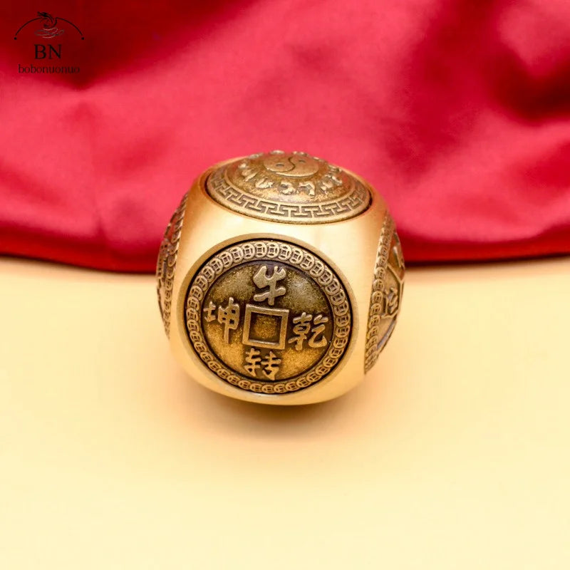 Six-Faced Copper Fidget Cube ā Stress Relief & Sensory Focus Tool - All you need