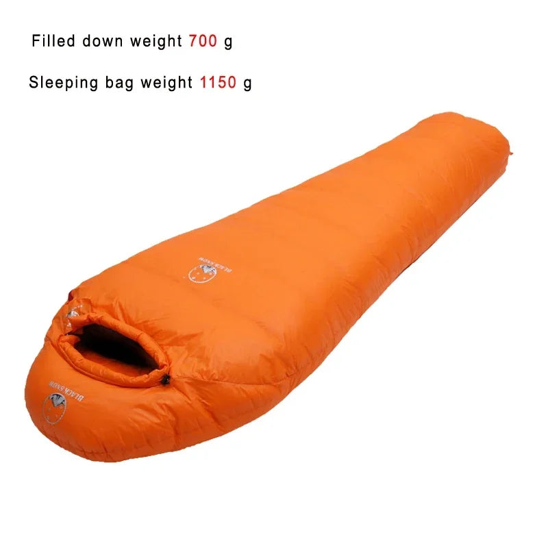 White Goose Down Mummy Sleeping Bag — Multi-Season, Four Thickness Levels, Compact & Thermal - All you need