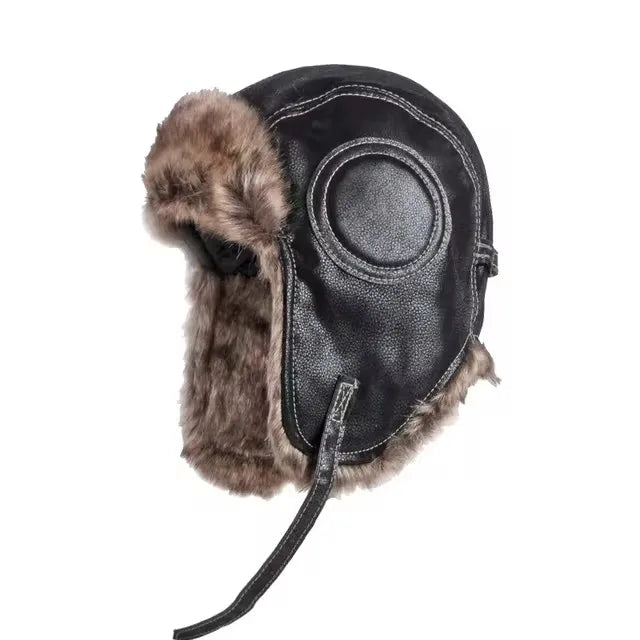 Thick Winter Ushanka Bomber Hat โ Unisex Fur Earflap Cap for Cold Weather & Snow Sports - All you need