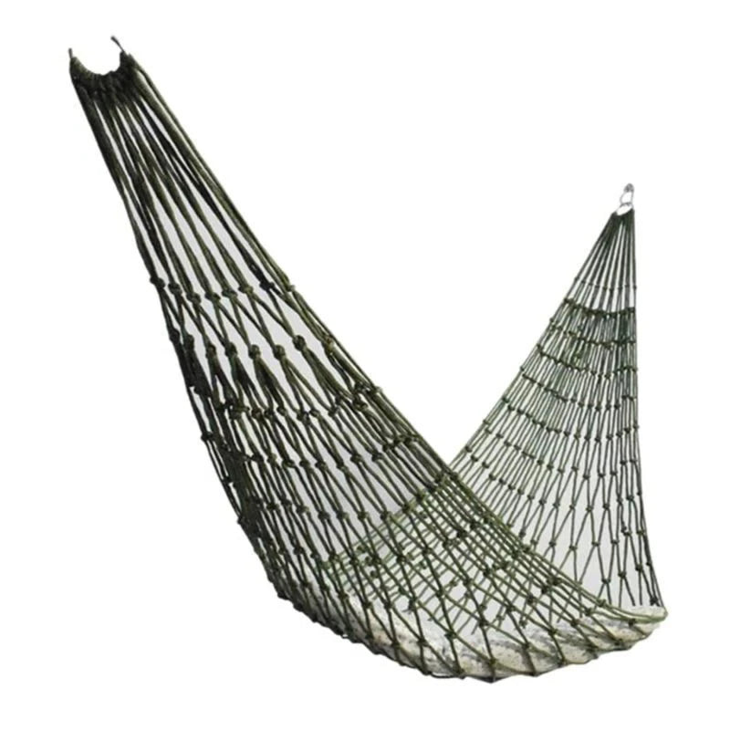 Single-Person Thick Canvas Hammock – Durable, Foldable, and Portable for Outdoor Use - All you need