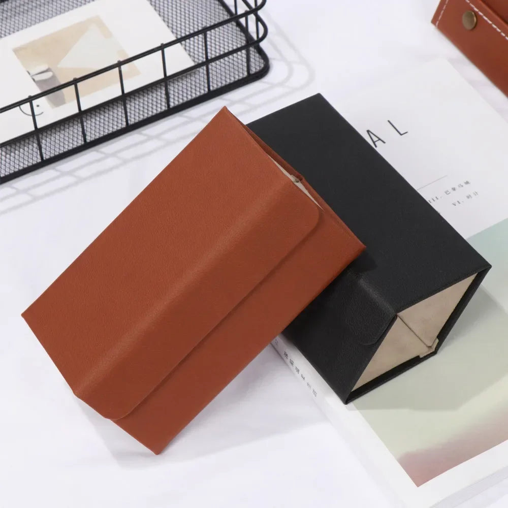 ๐งณ Portable Folding Glasses Organizer โ Multi-slot PU Leather Case for Sunglasses & Eyewear - All you need