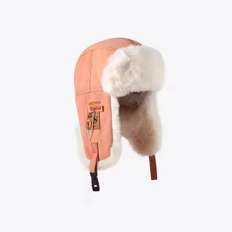 Thick Winter Ushanka Bomber Hat โ Unisex Fur Earflap Cap for Cold Weather & Snow Sports - All you need