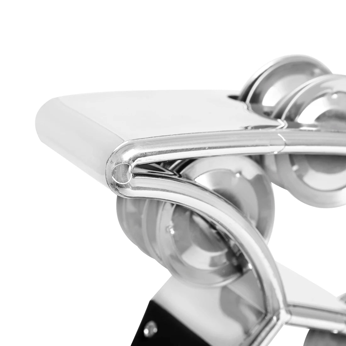 Double-Layer Hand Ring Tambourine – ABS Body with Finger-Shaped Grip & Stainless Steel Jingles (Gold/Silver) - All you need