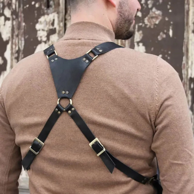 👜 Medieval Steampunk Leather Shoulder Bag – Technical Overview - All you need