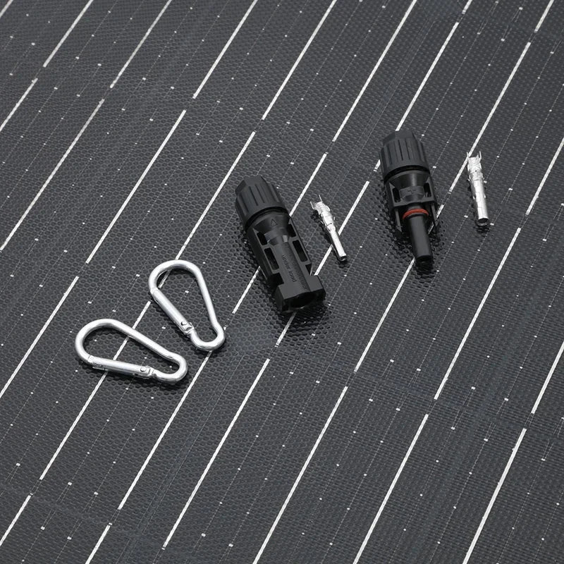 Flexible 300W Solar Charging Panel Kit with 60A Controller โ For Outdoor Energy Applications - All you need