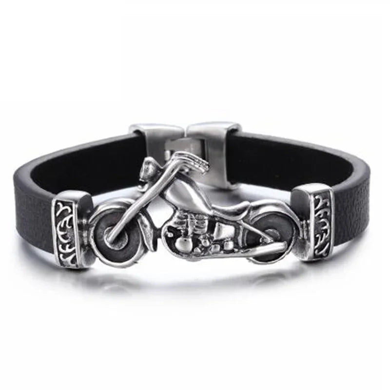 Multilayer Braided Leather Bracelet with Stainless Steel Star of David – Magnetic Clasp - All you need