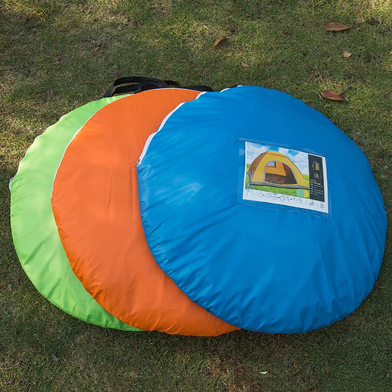 Outdoor Automatic Pop-Up Tent – 2 to 4 Person Lightweight Shelter with Silver Coated UV Protection - All you need