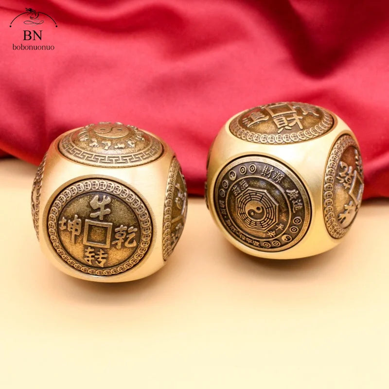 Six-Faced Copper Fidget Cube ā Stress Relief & Sensory Focus Tool - All you need