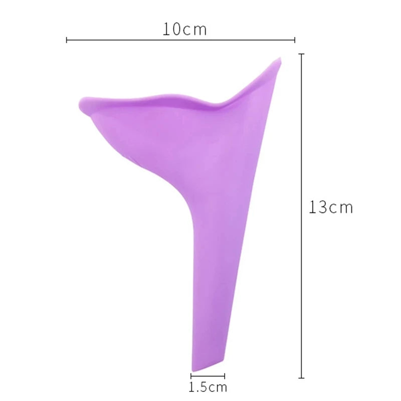 Portable Female Urination Device – Soft Silicone, Stand-to-Pee Funnel for Outdoor Travel & Camping - All you need