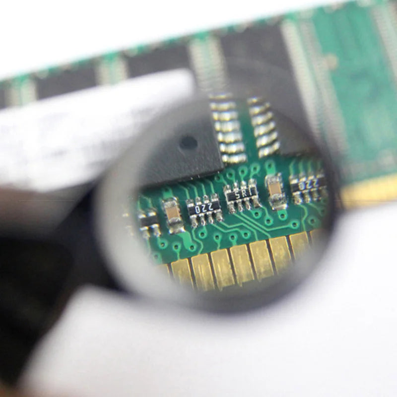 30X Triplet Magnifying Glass – Metal Folding Loupe for Jewelry, Diamonds & Precision Inspection - All you need