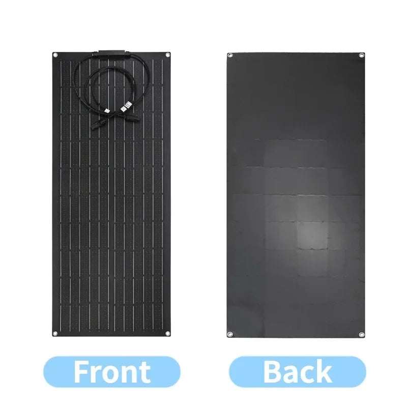 Flexible 300W Solar Charging Panel Kit with 60A Controller โ For Outdoor Energy Applications - All you need