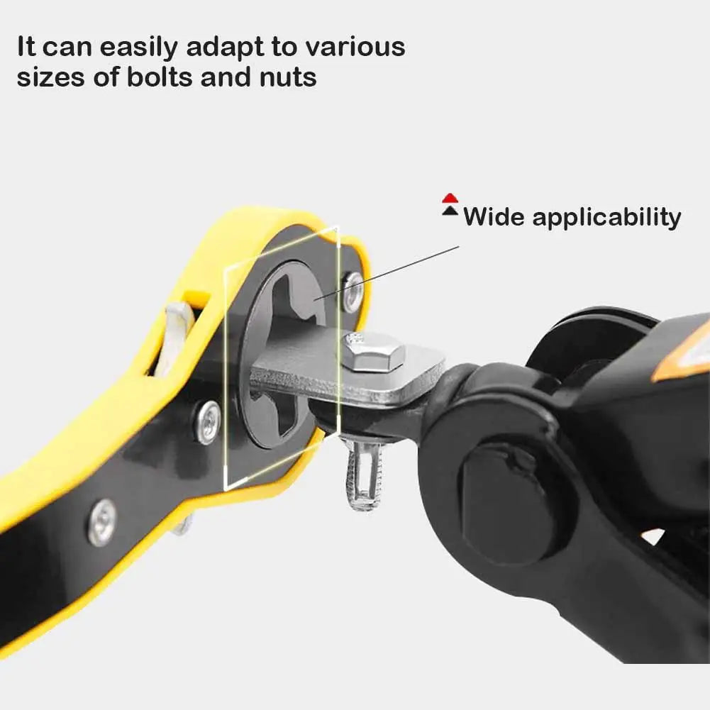 🔧 Labor-Saving Ratchet Wrench – Manual Crank Tool for Tire & Jack Operations - All you need