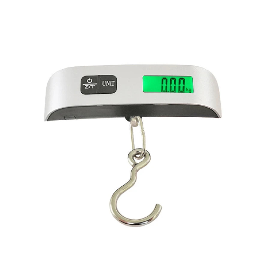 Compact Digital Luggage Scale with LCD Display – Max Capacity 50kg/110lb - All you need