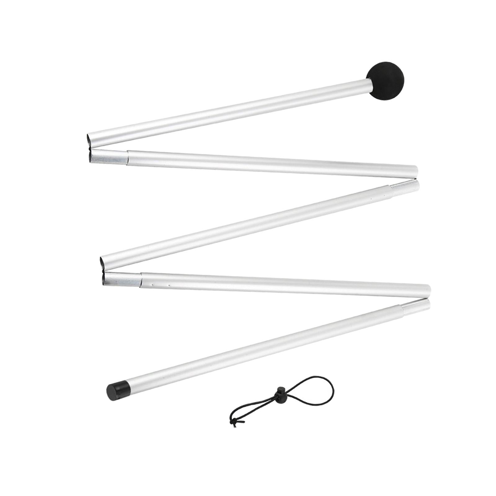 Telescopic Aluminum Tent Poles – Adjustable Folding Rods for Tarp, Canopy, and Shelter Setup - All you need
