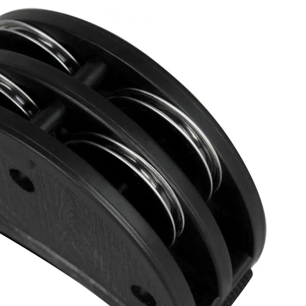 🎶 Double Row Foot Tambourine – Percussion Accessory for Cajón & Acoustic Drums - All you need