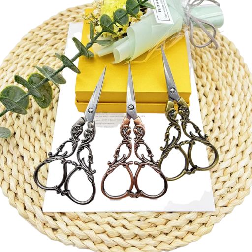 Retro Stainless Steel Tailor’s Scissors – Compact Cutter for Embroidery, Needlework & Fabric - All you need