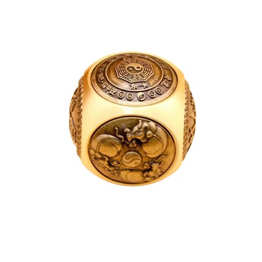 Six-Faced Copper Fidget Cube – Stress Relief & Sensory Focus Tool - All you need