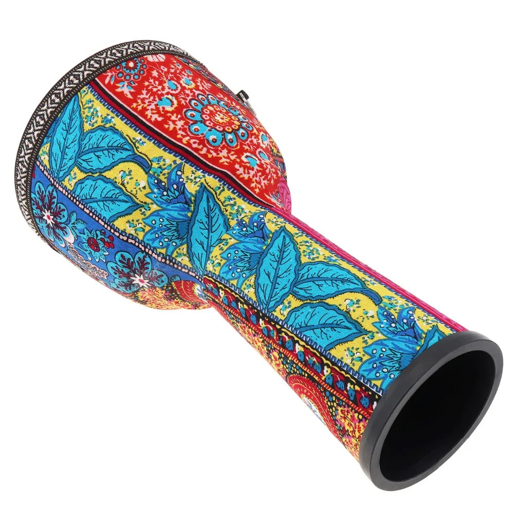 Professional African Djembe Drum – Wooden Handcrafted Percussion Instrument for Rhythm Practice & Musical Expression (4", 6", 8.5") - All you need