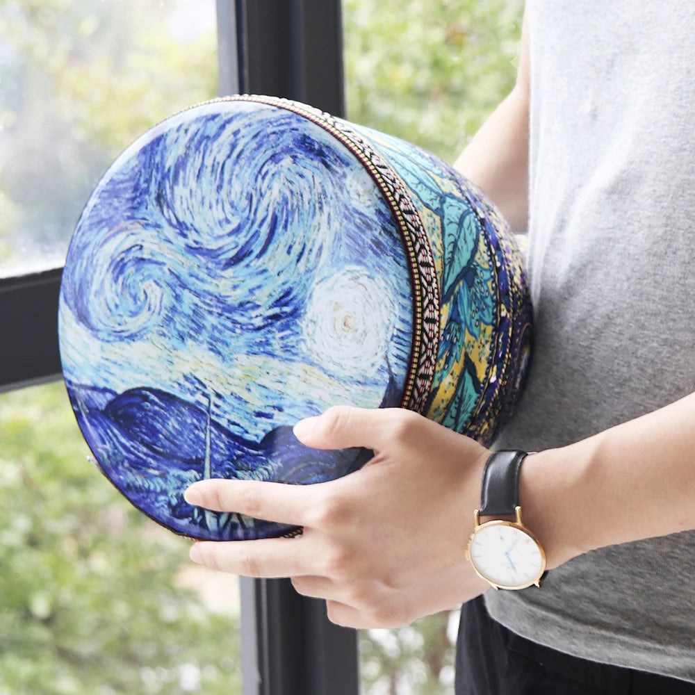 Professional African Djembe Drum – Wooden Handcrafted Percussion Instrument for Rhythm Practice & Musical Expression (4", 6", 8.5") - All you need