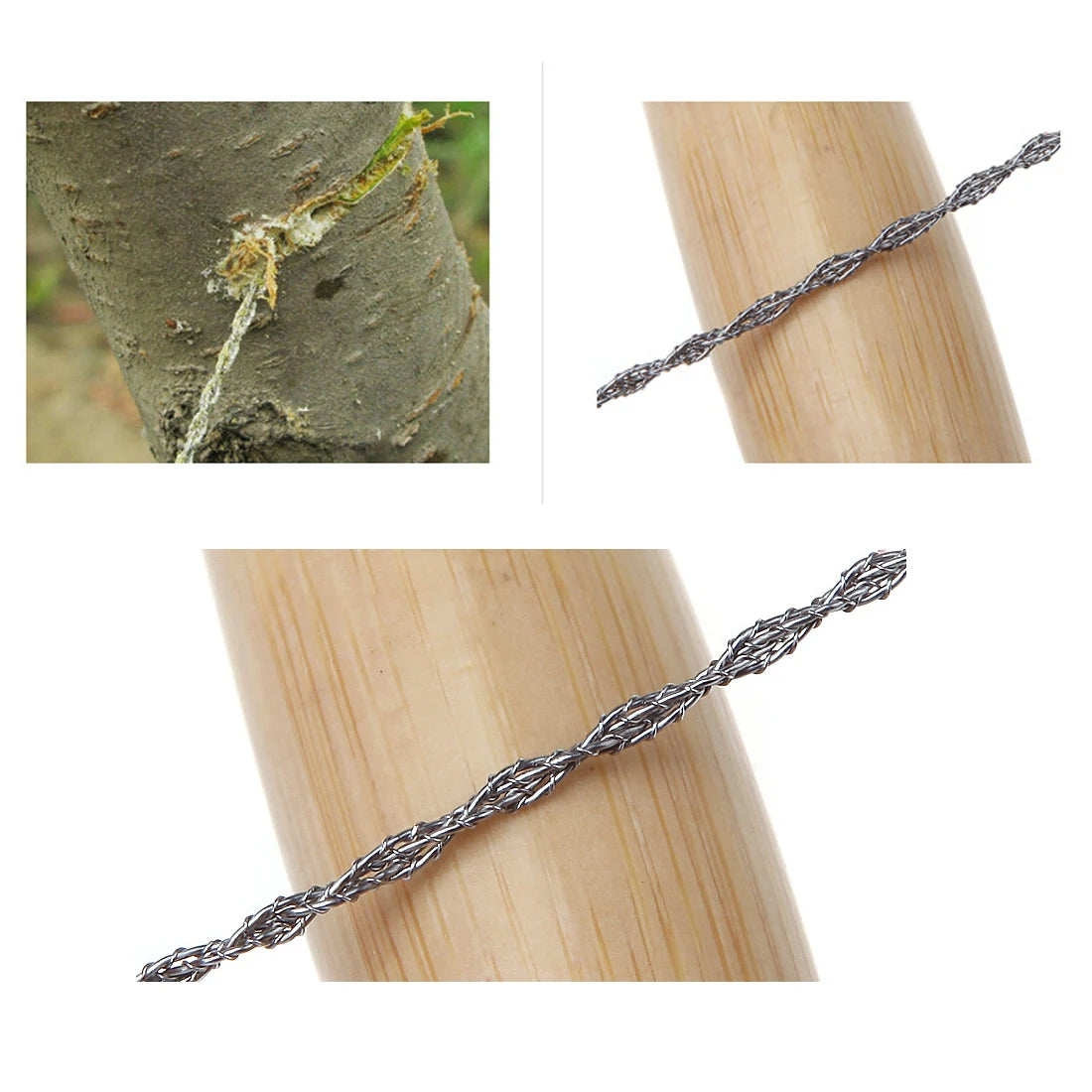 Stainless Steel Wire Saw – 73cm Fine-Toothed Survival Hand Tool for Outdoor Use - All you need