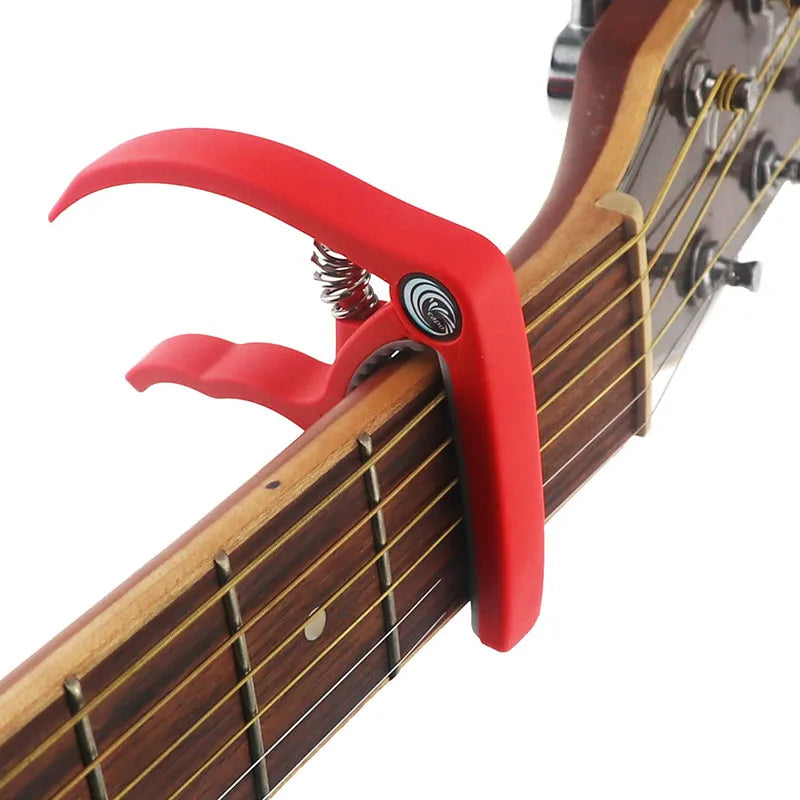 Universal Quick-Change Guitar Capo – Lightweight Ergonomic Clamp - All you need
