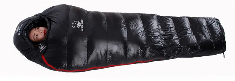 White Goose Down Mummy Sleeping Bag — Multi-Season, Four Thickness Levels, Compact & Thermal - All you need