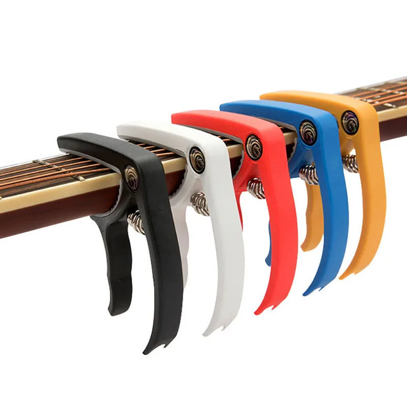 Universal Quick-Change Guitar Capo – Lightweight Ergonomic Clamp - All you need