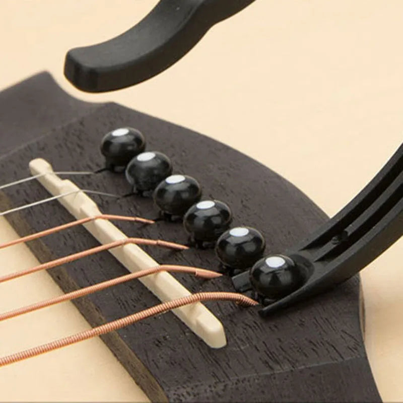 Universal Quick-Change Guitar Capo – Lightweight Ergonomic Clamp - All you need