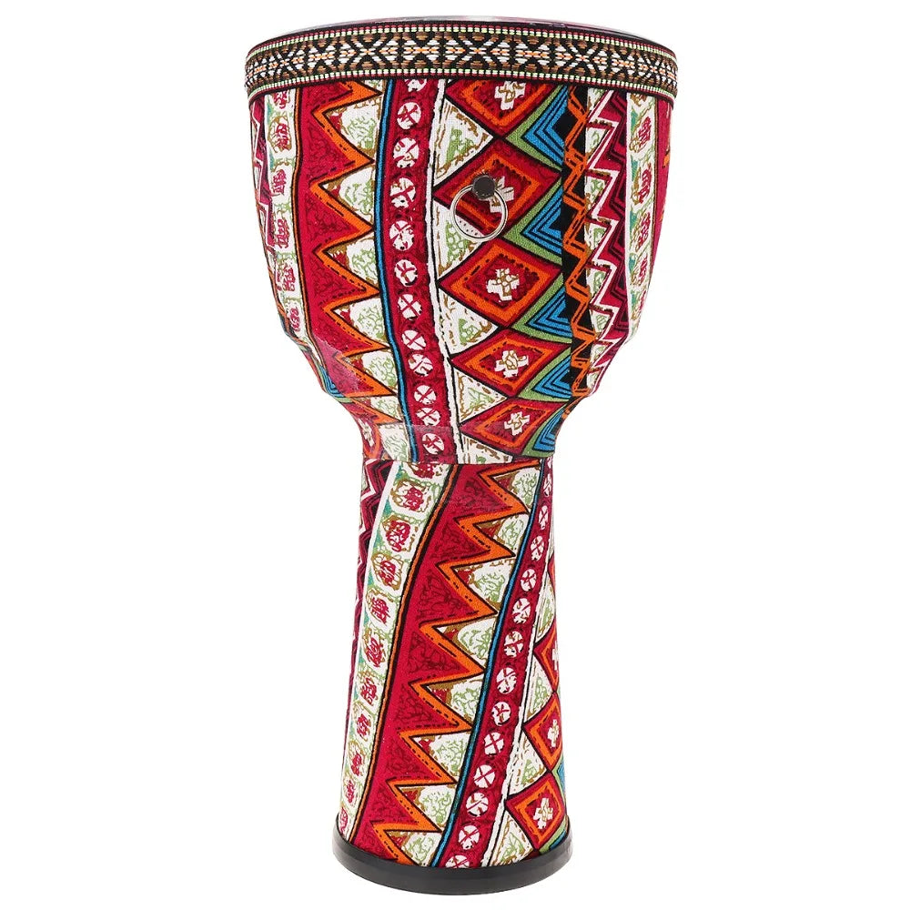 Professional African Djembe Drum – Wooden Handcrafted Percussion Instrument for Rhythm Practice & Musical Expression (4", 6", 8.5") - All you need