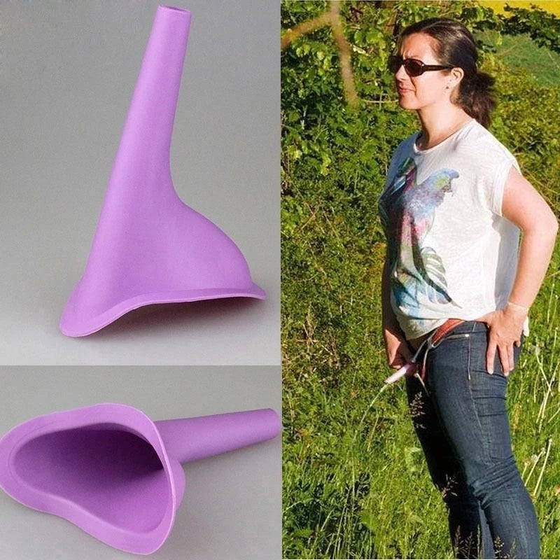 Portable Female Urination Device – Soft Silicone, Stand-to-Pee Funnel for Outdoor Travel & Camping - All you need