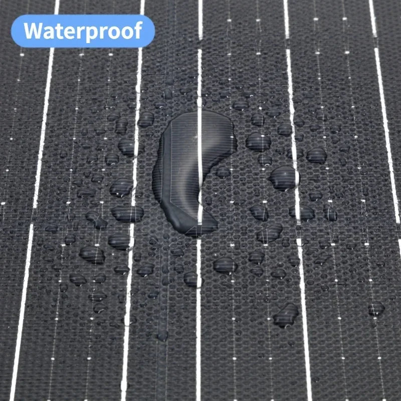 Flexible 300W Solar Charging Panel Kit with 60A Controller – For Outdoor Energy Applications - All you need