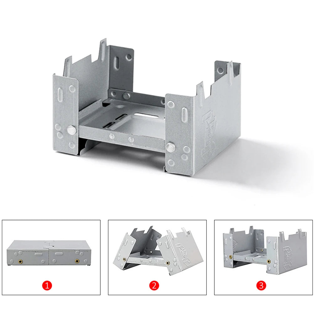 TWTOPSE Compact Camping Mess Tin Set – Multifunctional Aluminum Cookware with Folding Stove, - All you need