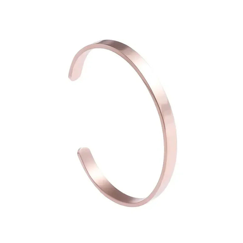 Adjustable Metal Cuff Bracelet with Feather and Tang Grass Motif – Unisex Design - All you need