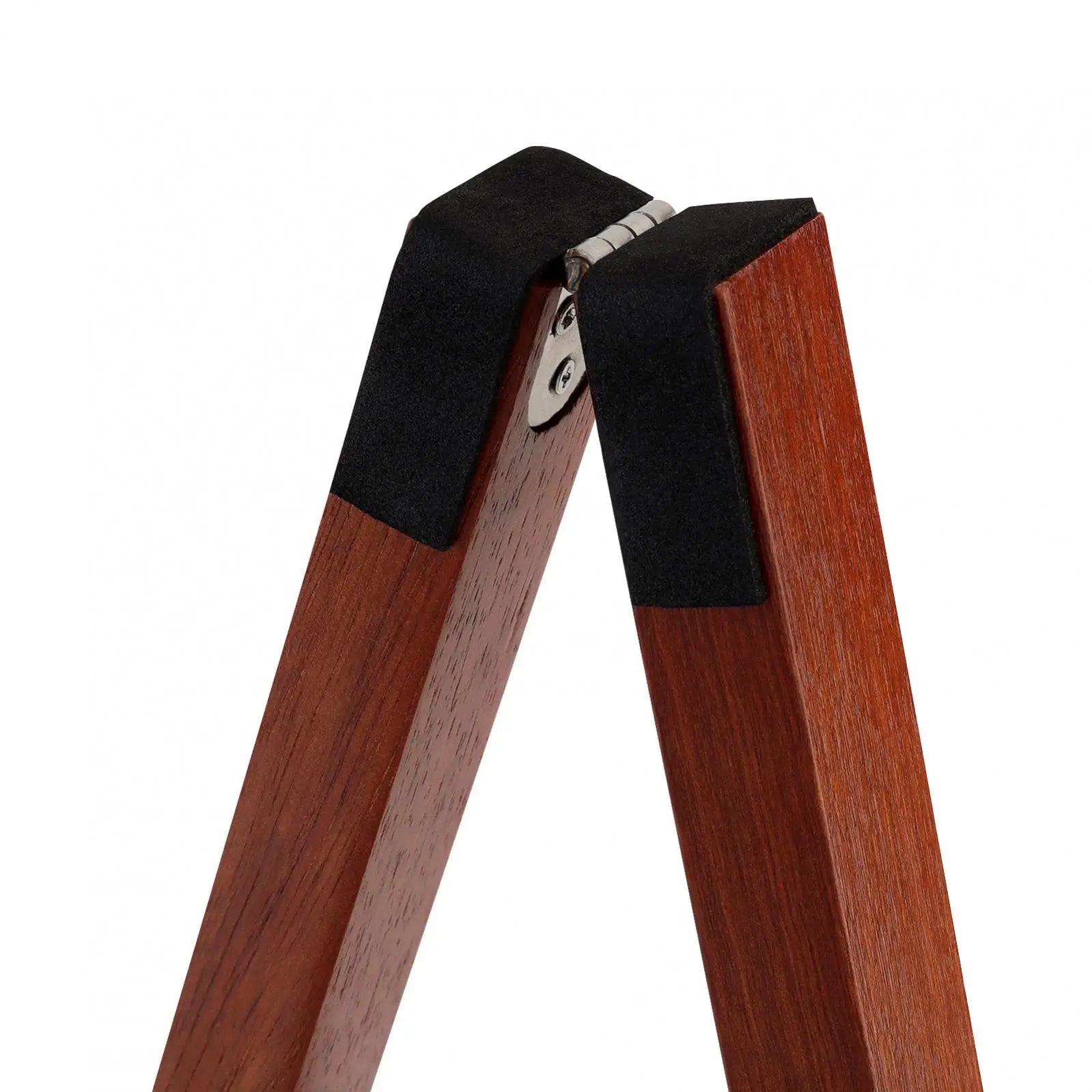 Real Mahogany Solid Wood Floor Stand for Acoustic, Electric, Classical Guitars & Bass – Single Instrument Holder - All you need