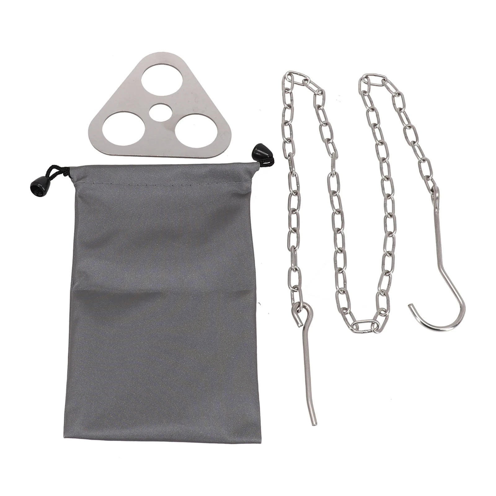 Adjustable Stainless Steel Hanging Tripod – For Campfire Cooking, Picnic Use & Outdoor Gear Suspension - All you need