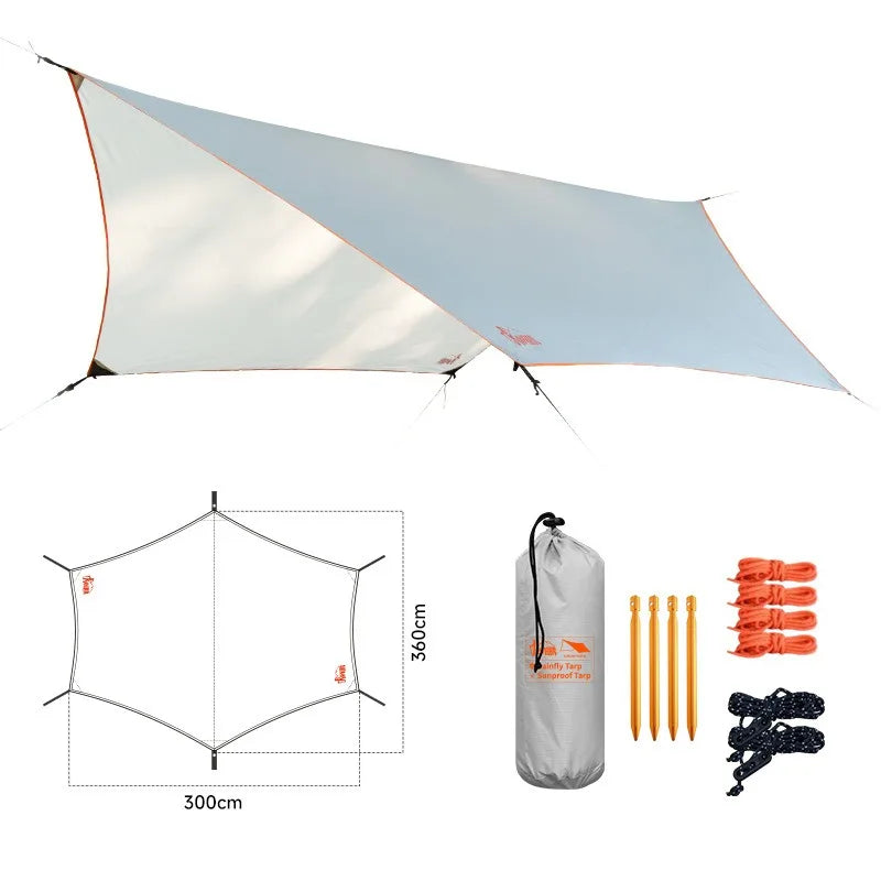 Portable Outdoor Canopy – Weather-Resistant Shelter for Shade, Rain, and Wind Protection - All you need
